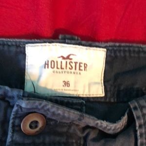 Hollister distressed style cargo shorts